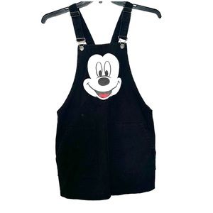 Walt Disney World Mickey skirt Bib Overalls Jumpsuit Size Small
